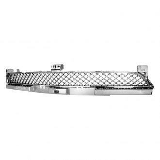 Spec-D® - 1-Pc Chrome Mesh Bumper Grille