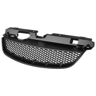 Spec-D® - 1-Pc Black Mesh Main Grille