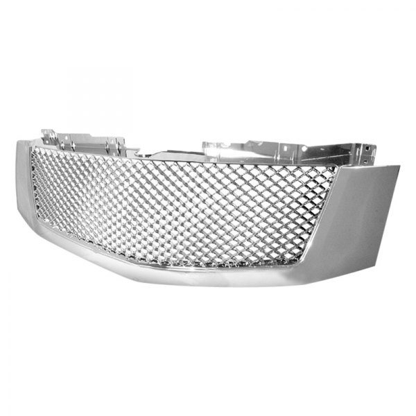 Spec-D® - 1-Pc Chrome Mesh Main Grille