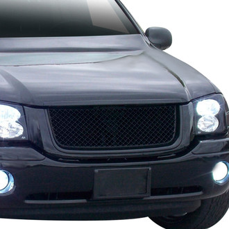 Spec-D® - 1-Pc Bentley Style Black Mesh Main Grille