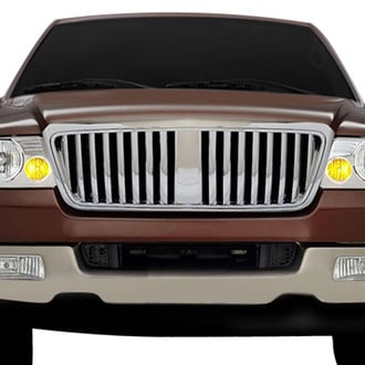 Spec-D® - 1-Pc Chrome Vertical Billet Main Grille