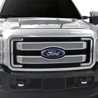 2014 Ford F-250 Custom Grilles | Billet, Mesh, LED, Chrome, Black