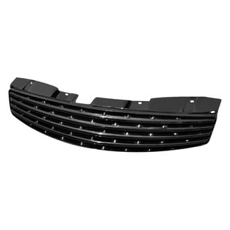 Spec-D® - 1-Pc Black Billet Main Grille