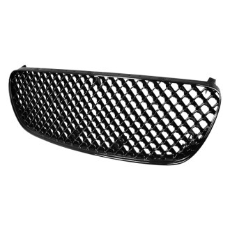 Spec-D® - 1-Pc Black Mesh Main Grille