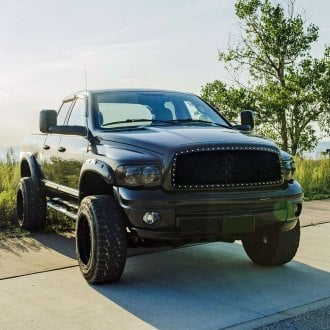 2002 Dodge Ram Custom Grilles - Billet, Mesh, LED, Chrome, Black