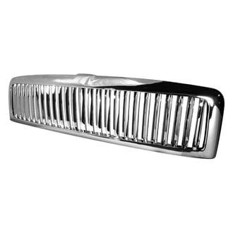 Spec-D® - 1-Pc Chrome Vertical Billet Main Grille