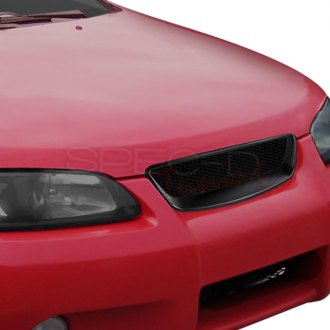 Spec-D® - 1-Pc Black Mesh Main Grille