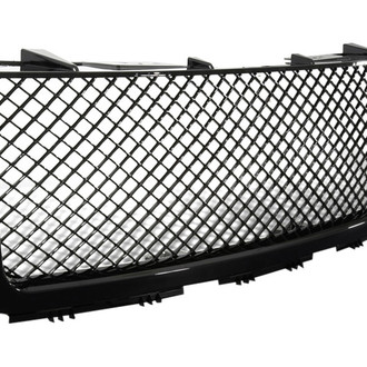 Spec-D® - 1-Pc Gloss Black Mesh Main Grille