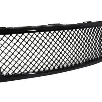 Spec-D® - 1-Pc Gloss Black Mesh Main Grille