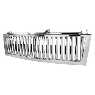 Spec-D® - 1-Pc Conversion Chrome Vertical Billet Main Grille