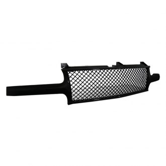 Spec-D® - 1-Pc Gloss Black Mesh Main Grille