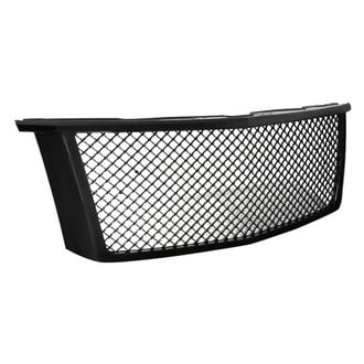 Spec-D® - 1-Pc Gloss Black Mesh Main Grille