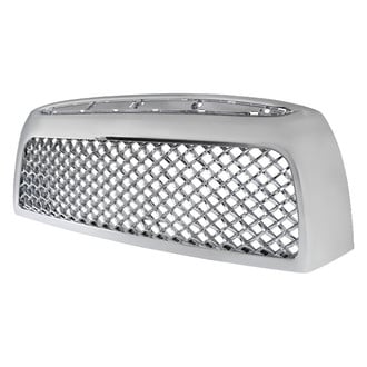 Spec-D® - 1-Pc Chrome Mesh Main Grille