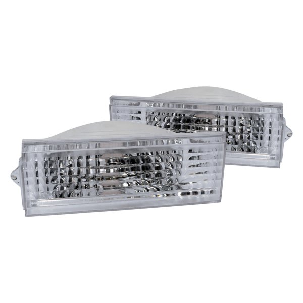 Spec-D® - Rear Chrome Factory Style Turn Signal/Parking Lights, Jeep Cherokee