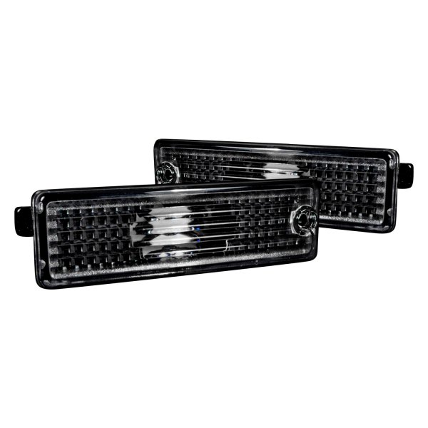 Spec-D® - Rear Black/Smoke Factory Style Side Marker Lights, Chevrolet Camaro