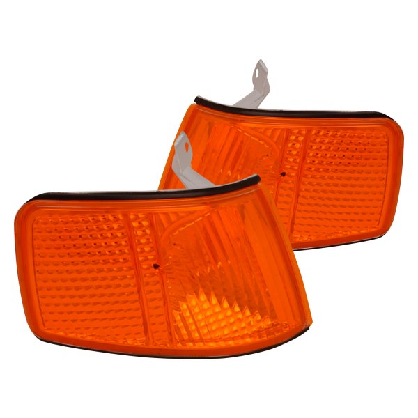 Spec-D® - Chrome/Amber Factory Style Turn Signal/Corner Lights, Honda CR-X