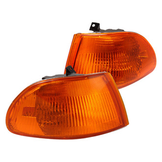 Spec-D® - Chrome Amber Factory Style Turn Signal/Corner Lights