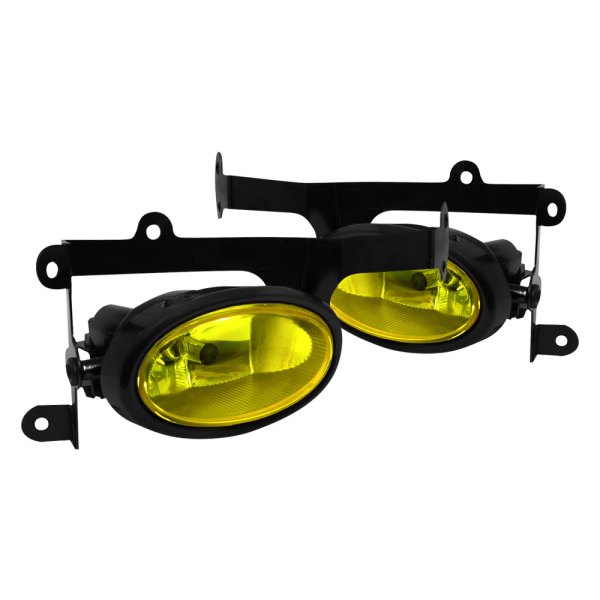 Spec-D® - Yellow Factory Style Fog Lights, Honda Civic