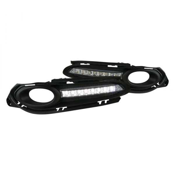 Spec-D® - Fog Light Covers with Switchback LED DRL
