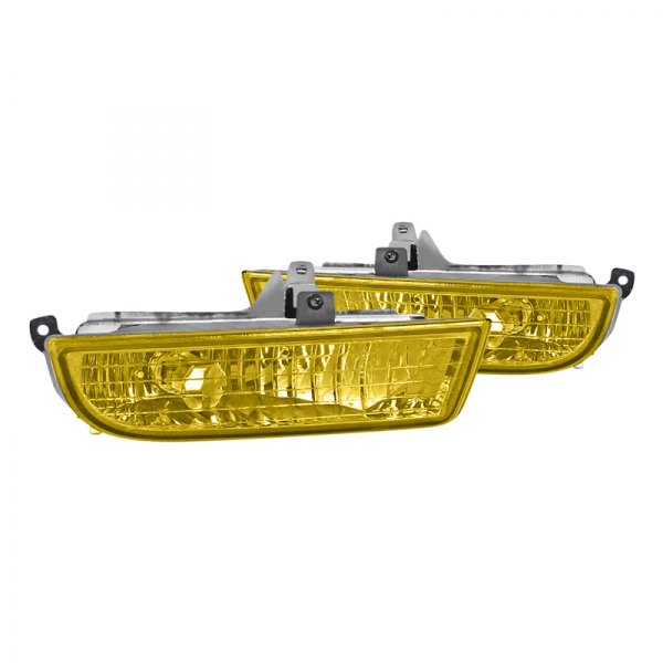 Spec-D® - Yellow Factory Style Fog Lights, Honda Prelude