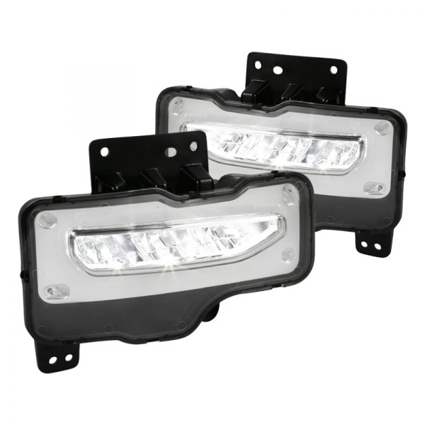 Spec-D® - LED Fog Lights, GMC Sierra