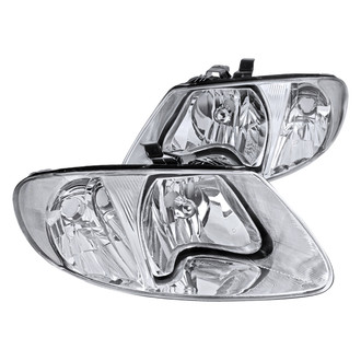 Spec-D® - Driver and Passenger Side Chrome Euro Headlights