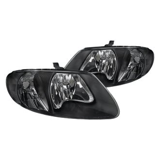 Spec-D® - Driver and Passenger Side Black Euro Headlights