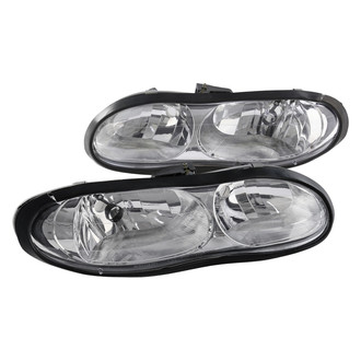 Spec-D® - Driver and Passenger Side Chrome Euro Headlights