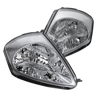 Spec-D® - Driver and Passenger Side Chrome Euro Headlights