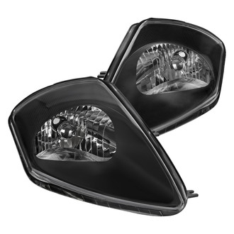 Spec-D® - Driver and Passenger Side Black Euro Headlights