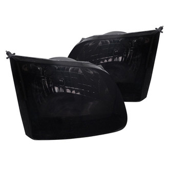 Spec-D® - Chrome/Smoke Euro Headlights