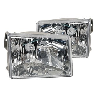 Spec-D® - Driver and Passenger Side Chrome Euro Headlights