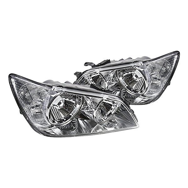 Spec-D® - Chrome Euro Headlights, Lexus IS