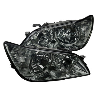 Spec-D® - Driver and Passenger Side Chrome/Smoke Euro Headlights