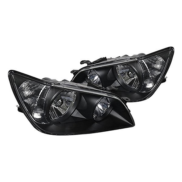 Spec-D® - Black Euro Headlights, Lexus IS