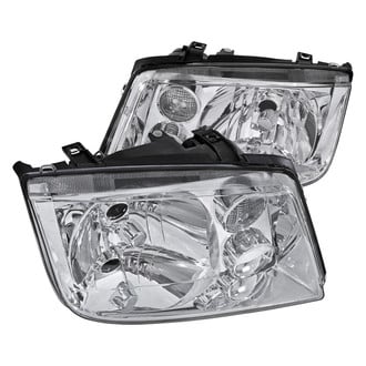 Spec-D® - Driver and Passenger Side Chrome Euro Headlights