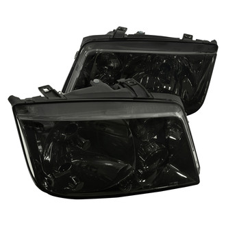Spec-D® - Driver and Passenger Side Chrome/Smoke Euro Headlights