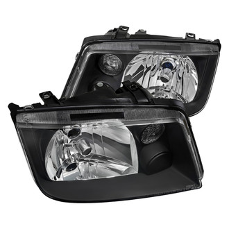 Spec-D® - Driver and Passenger Side Black Euro Headlights