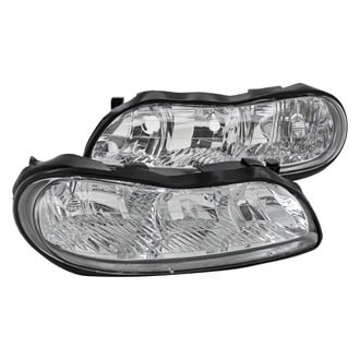 Spec-D® - Driver and Passenger Side Chrome Euro Headlights