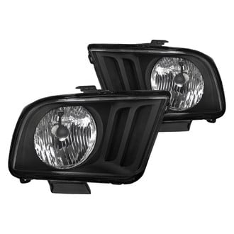 Spec-D® - Driver and Passenger Side Black Euro Headlights
