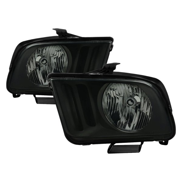 Spec-D® - Black/Smoke Euro Headlights
