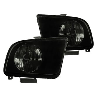 Spec-D® - Driver and Passenger Side Chrome/Smoke Euro Headlights