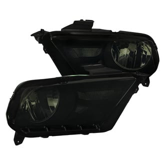 Spec-D® - Driver and Passenger Side Chrome/Smoke Euro Headlights