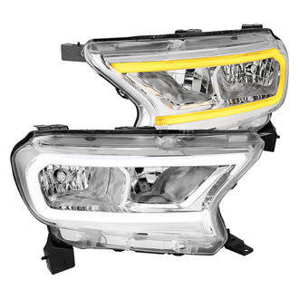 Spec-D® - Driver and Passenger Side Chrome Headlights