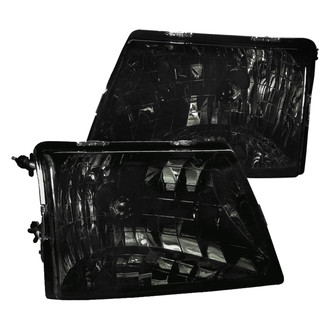 Spec-D® - Driver and Passenger Side Smoke Euro Headlights