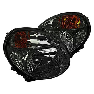 Spec-D® - Driver and Passenger Side Chrome/Smoke Euro Headlights