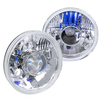 Spec-D® - 7" Round Chrome Projector Headlights (H6024)