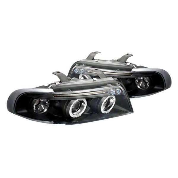 Spec-D® - Black Halo Projector Headlights with Parking LEDs