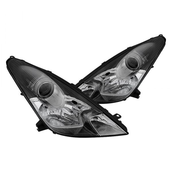 Spec-D® - Chrome Projector Headlights, Toyota Celica