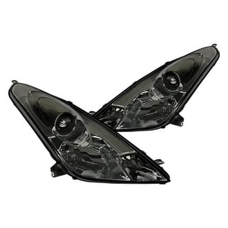 Spec-D® - Driver and Passenger Side Gloss Black/Smoke Projector Headlights